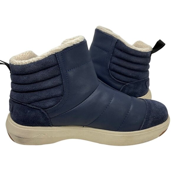 Stio Colter Boots US Size 7 Blue Ankle Leather Utility Women's Weatherproof - Picture 10 of 13